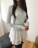 Nogue Tencel Long Sleeve T-Shirt