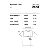 マルチフラワーズTシャツ コーラル