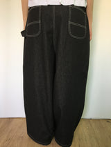 Summer Stitch Balloon Denim (2color)