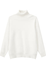 Heavyweight Turtleneck Knit Sweater