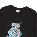 25SS STAR BEAR SHORT SLEEVE T-SHIRT BLACK
