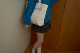 Moa v-neck knit_blue