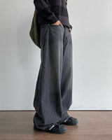 Dart Balloon Denim Pants 3C