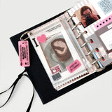 oab pvc pouch / photo card clear pocket