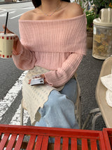 [MADE] Fittney Summer Off-Shoulder Knit