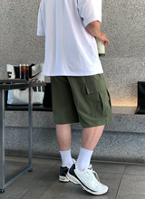 カイパーハーフバミューダナイロンカーゴショーツ