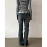 Ben Two-button Stripe Bootscut