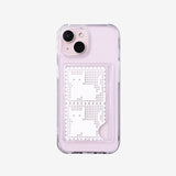 【MADE】 ミャオカードスマホケース - ホワイト