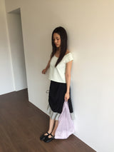 Clear Stripe Shoulder Bag (3color)
