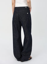 MOOD INDIGO PIN STRIPE CURVED DENIM code 26200
