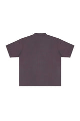ヘビーウェイトコットンモックネックTシャツ