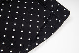 Leto Polka Print Pants