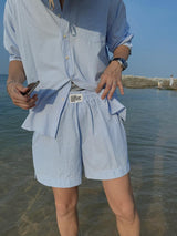 ASCLO All Day Stripe Short Pants (5color)