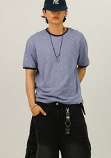 OD Color Block Ringer 1/2 T 