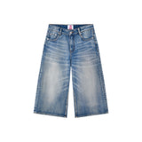 Wide Leg Cropped Jeans