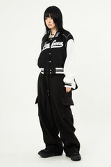 New york embroidery varsity jacket