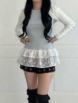 Stella Frill Layer Top (3colors)