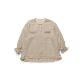 Light stripe shirt_beige
