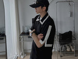 ASCLO Era Bicolor Collar Short Sleeve T (2color)