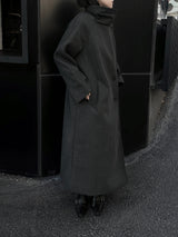シティハイネックロングコート (2color)