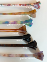 Rose hair stick (7color)