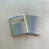 [grass and ocean gradation hard case]