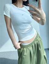 ビッグカーゴバミューダスウェットパンツ🤍🩶🖤💚🤎 - 5 カラーズ