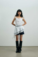 NYX MINI DRESS / WHITE