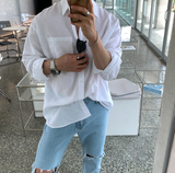 Logane Premium Ice Linen Overshirt