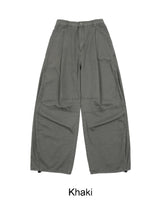 ルペンピンタックワイドコットンパンツ
