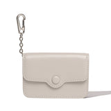 DOT Compact Keyring Card Wallets warm gray
