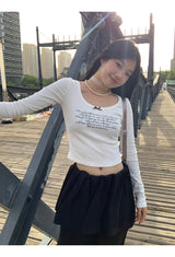 パリ バンディングスカート ワイドパンツ