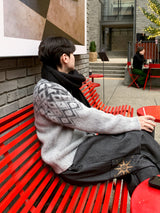 Is mohair Nordic cardigan