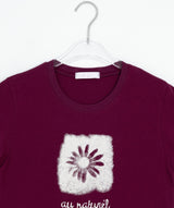 Tiav Flower Printing Short Sleeve Tee