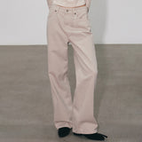 STRAIGHT CLASSIC PANTS_CREAM