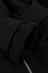 Cropped Zip-Up Sweater