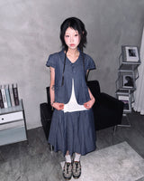 (2color) Natsu Frill Wrinkle Jacket