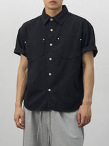 Rivet washing work shirts 3color