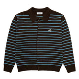 タワーズストライプニットカーディガン (UNISEX)