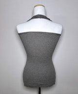 Striped Halter Sleeveless (4colors)