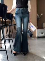 Messy's 104 Deep Wash Bootcut Denim 