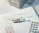 Roll Masking Label / Type - Alphabet