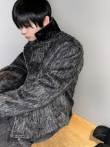 モヘアウールジャケット