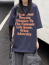 become レタリングTシャツ
