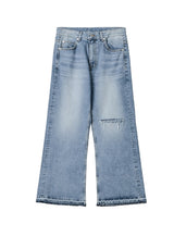 Medon Cutoff Flare Denim Pants