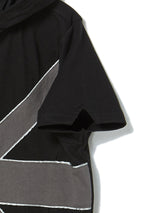 CROSS PATCH HOODIE (BLACK)