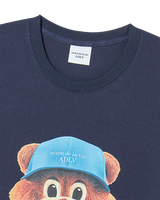 25FW 3D ACベアフェイスショートスリーブTシャツ ダークネイビー