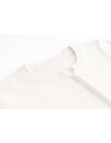 Kate Contrast Ribbon Sleeveless Cardigan Set White