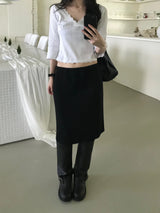 Less Midi Skirt (2 colors)
