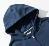 26SS★ Faded Washed Crop Hood Zip-Up